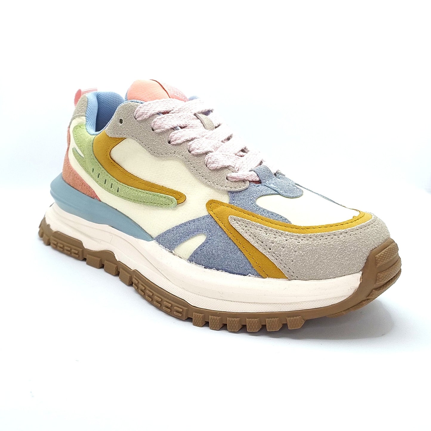 Blowfish Malibu Leo Women's Retro Funky Lace Up Trainer Pistachio