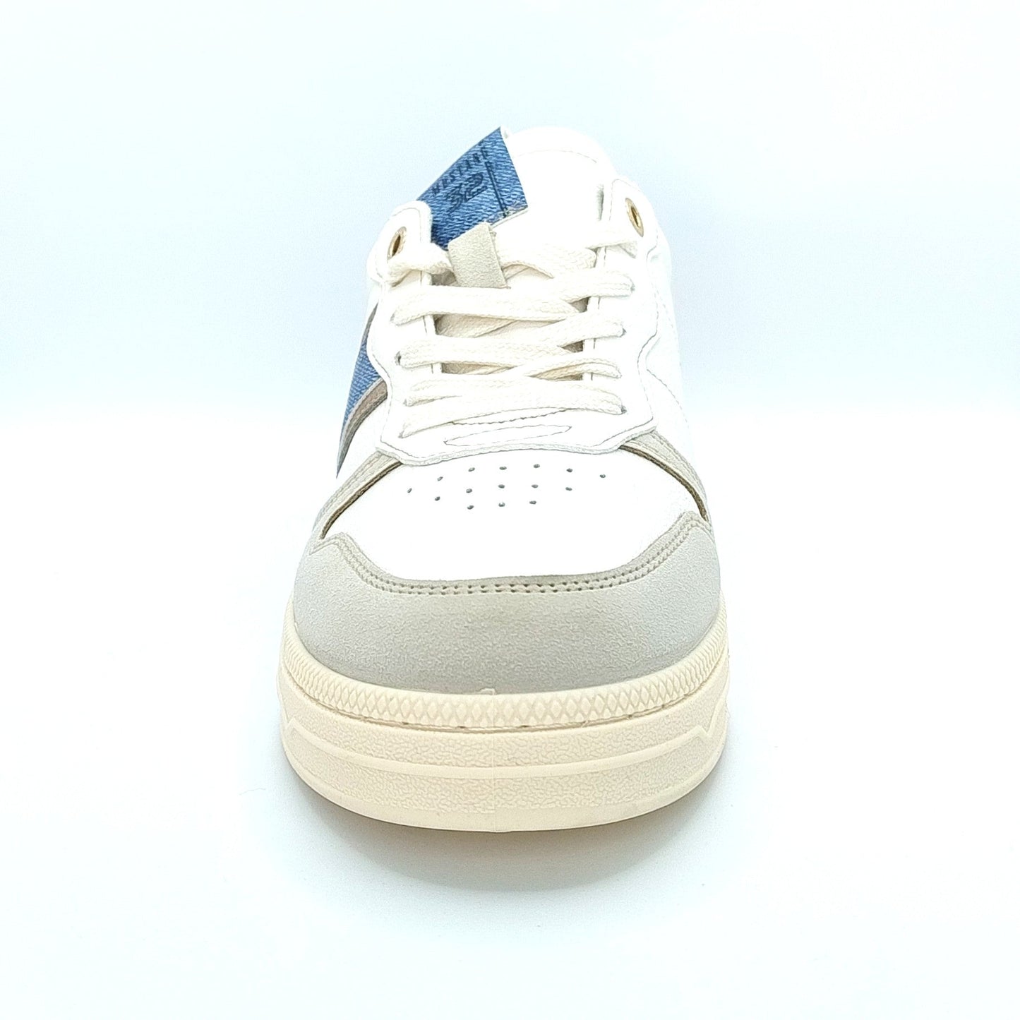 Mustang Cheyenne 1510-301-238 Women's Lace Up Padded Lightweight Fashion Trainer Ice/Blue