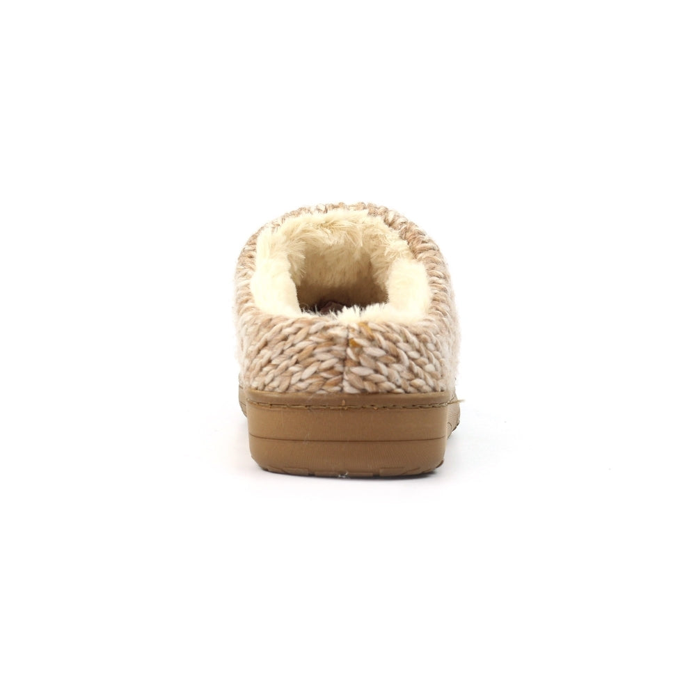 Lunar Albany Women's Fleece Lined Slipper Tan