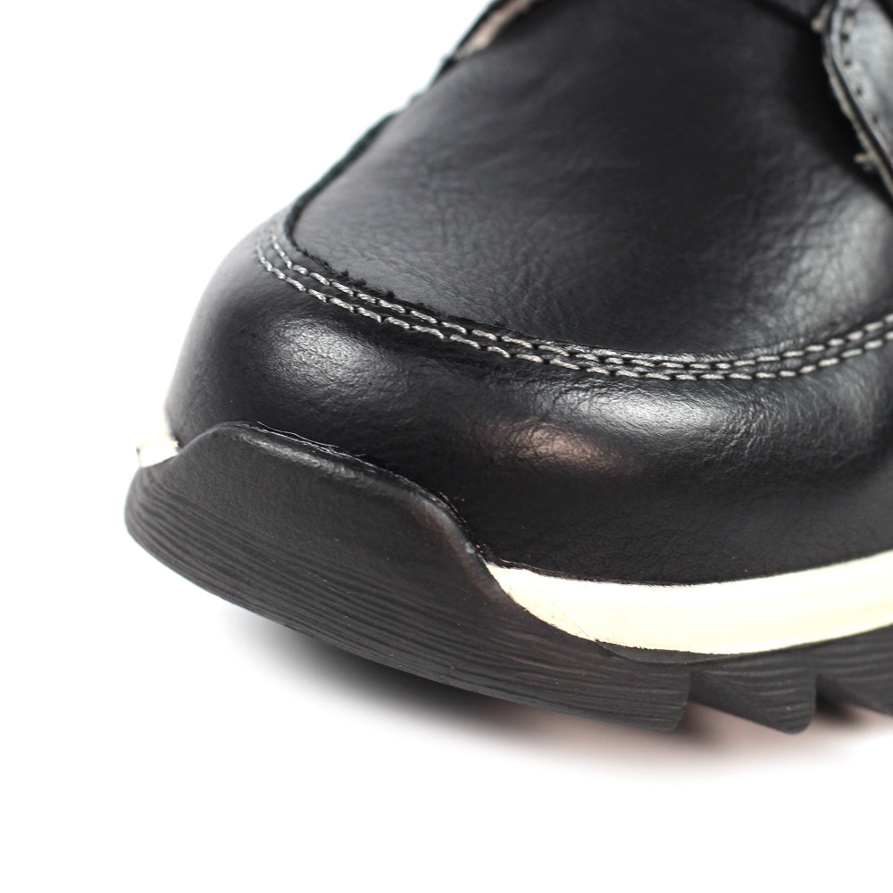 Lunar Buttermere Women's Waterproof Lace Up/Zip Ankle Boot Black