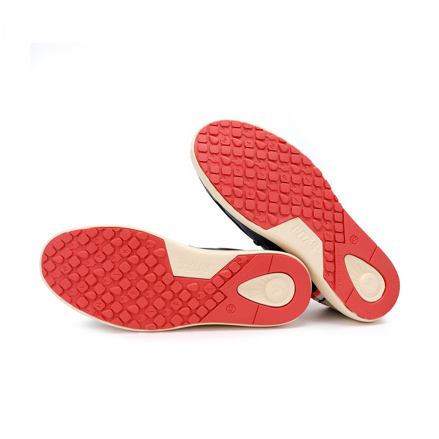 Walk In Pitas Cana Men's Lightweight Slip On Boat Shoe Marino