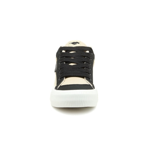Rocket Dog Cheery Women's Colour Block Chunky Lace Up Platform Trainer Leopard Print