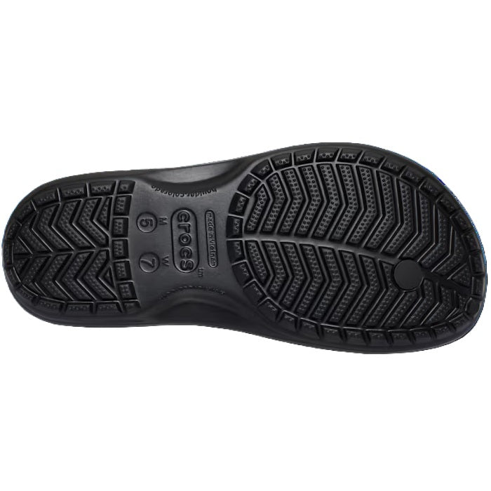 Crocs Crocband Flip Men's Lightweight Toe Post Flip Flop Black / Slate Grey