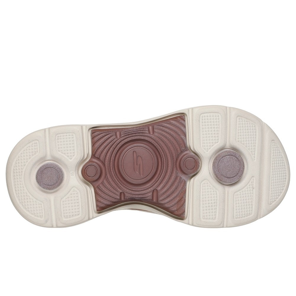 Skechers Go Walk Arch Fit 2.0 Dakota Women's Slider Slip On Sandal Brown