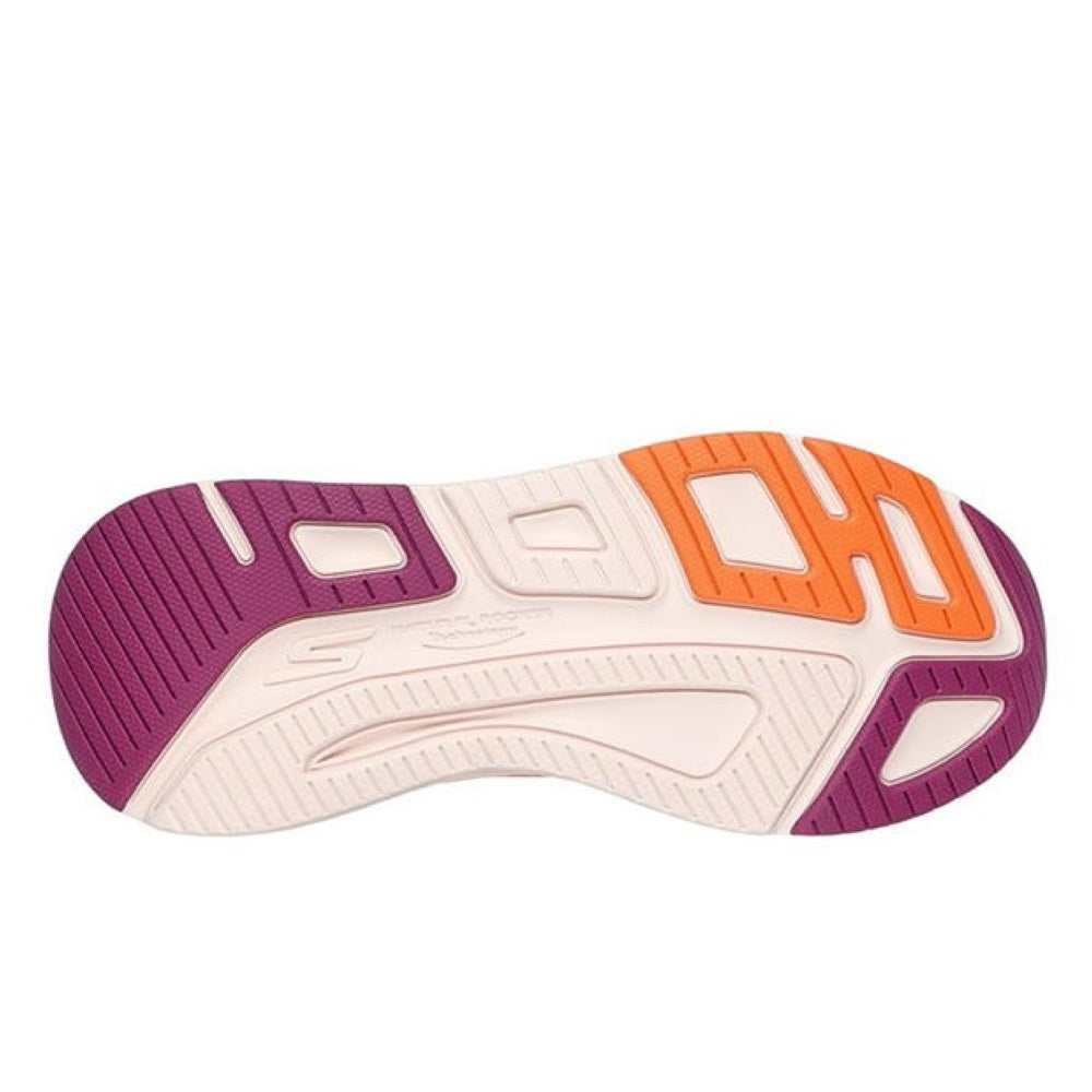 Skechers Max Cushioning Elite 2.0 Alaura Women's Lightweight Lace Up Trainer Raspberry