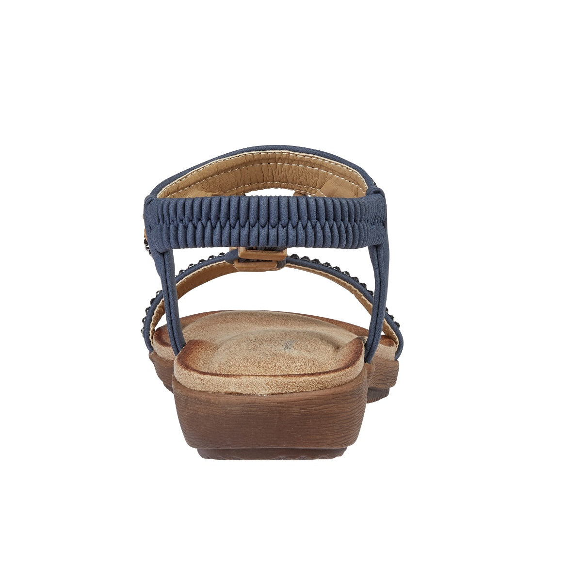 Emma Estepona Women's Beaded Sandal Navy