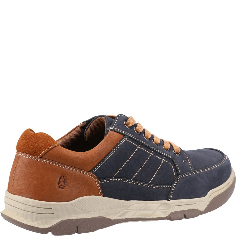 Hush Puppies Finley Men's Casual Leather Lace Up Shoe Navy