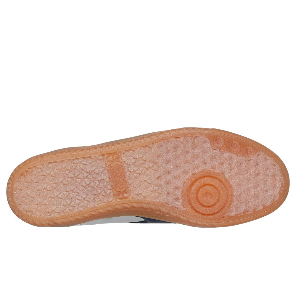 Skechers Hotshot Pyke Men's Court Lace Up Trainer Grey/Navy