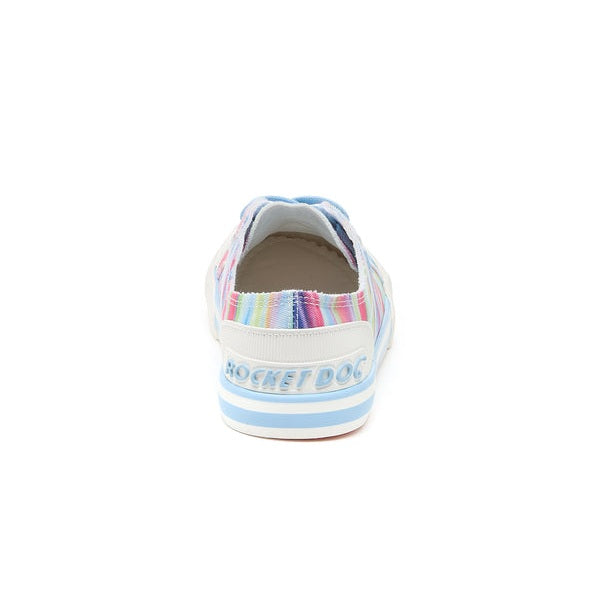 Rocket Dog Jazzin Dens Women's Lace Up Canvas Trainer Rainbow