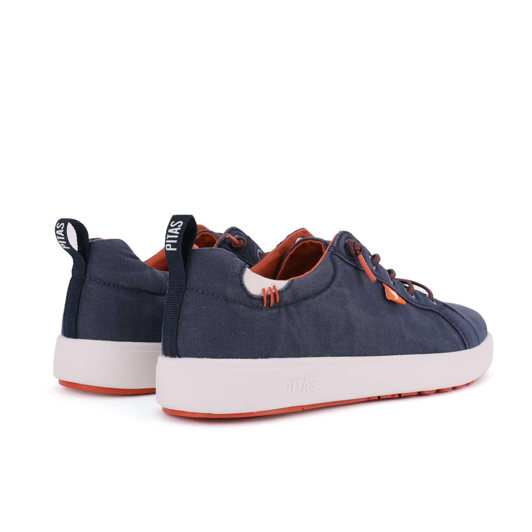 Walk In Pitas Malibu Men's Lightweight Hi-Grip Lace Up Sneaker Trainer Periscope
