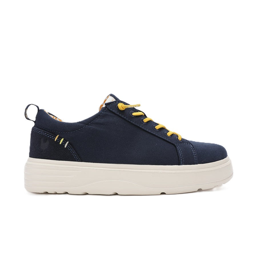 Walk In Pitas Sitges Women's Lightweight Platform Trainer Marino