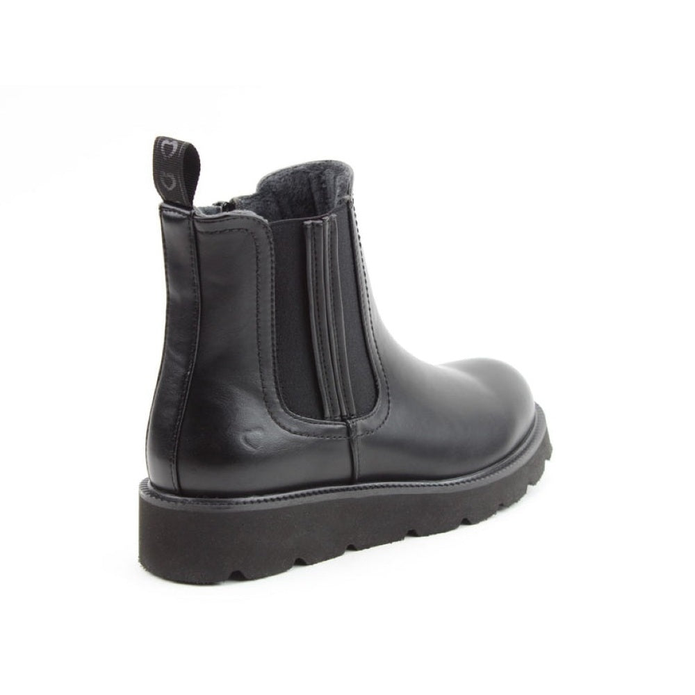 Heavenly Feet Triton Women's Lightweight Zip up Chelsea Boot Black