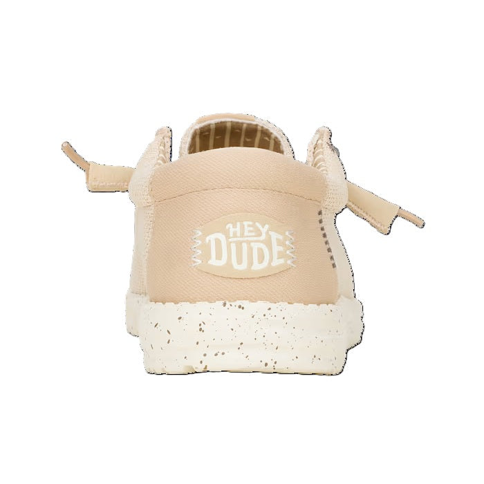 Hey Dude Wally Sox Men's Slip On Casual Shoe Irish Cream / Egret
