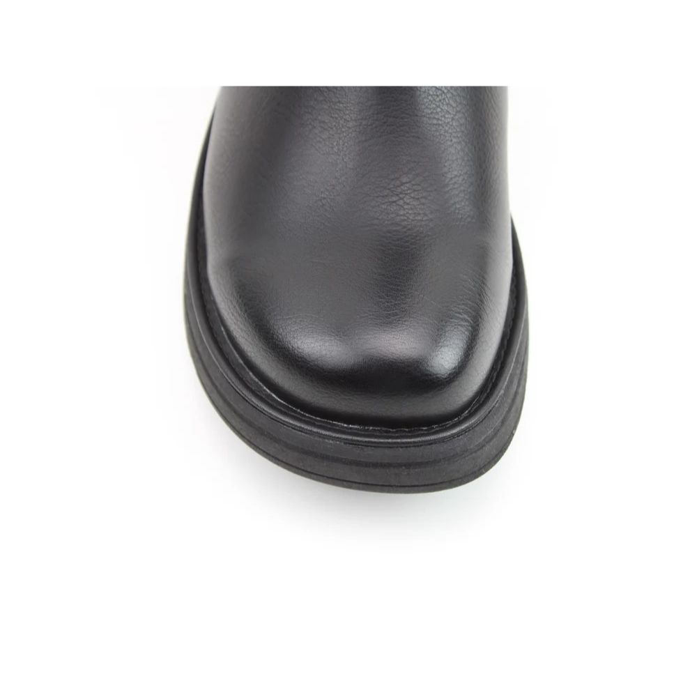 Heavenly Feet Rubymae2 Women's Zip Up Tall Calf Boot Black