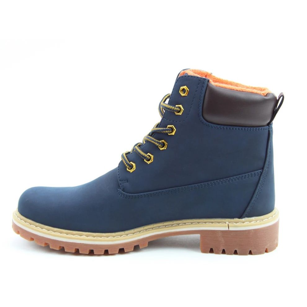 Heavenly Feet Gina Women's Lace Up Ankle Boot Navy