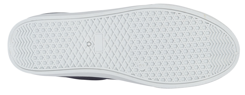 DEK Men's Canvas Slip On Deck Shoe Blue