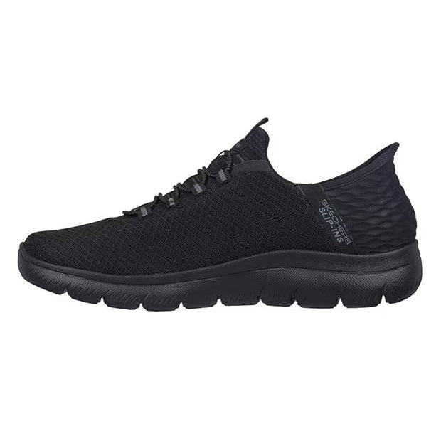 Skechers Summits High Range Men's Slip-In Memory Foam Trainer Black