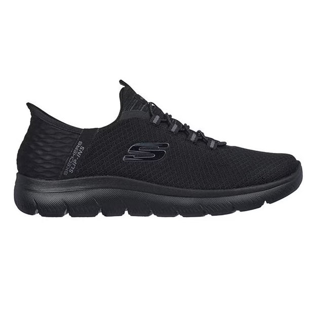 Skechers Summits High Range Men's Slip-In Memory Foam Trainer Black