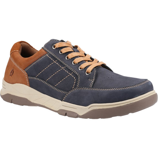 Hush Puppies Finley Men's Casual Leather Lace Up Shoe Navy