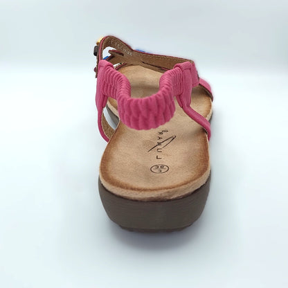 Lunar Mariella Women's Beaded Sandal Pink