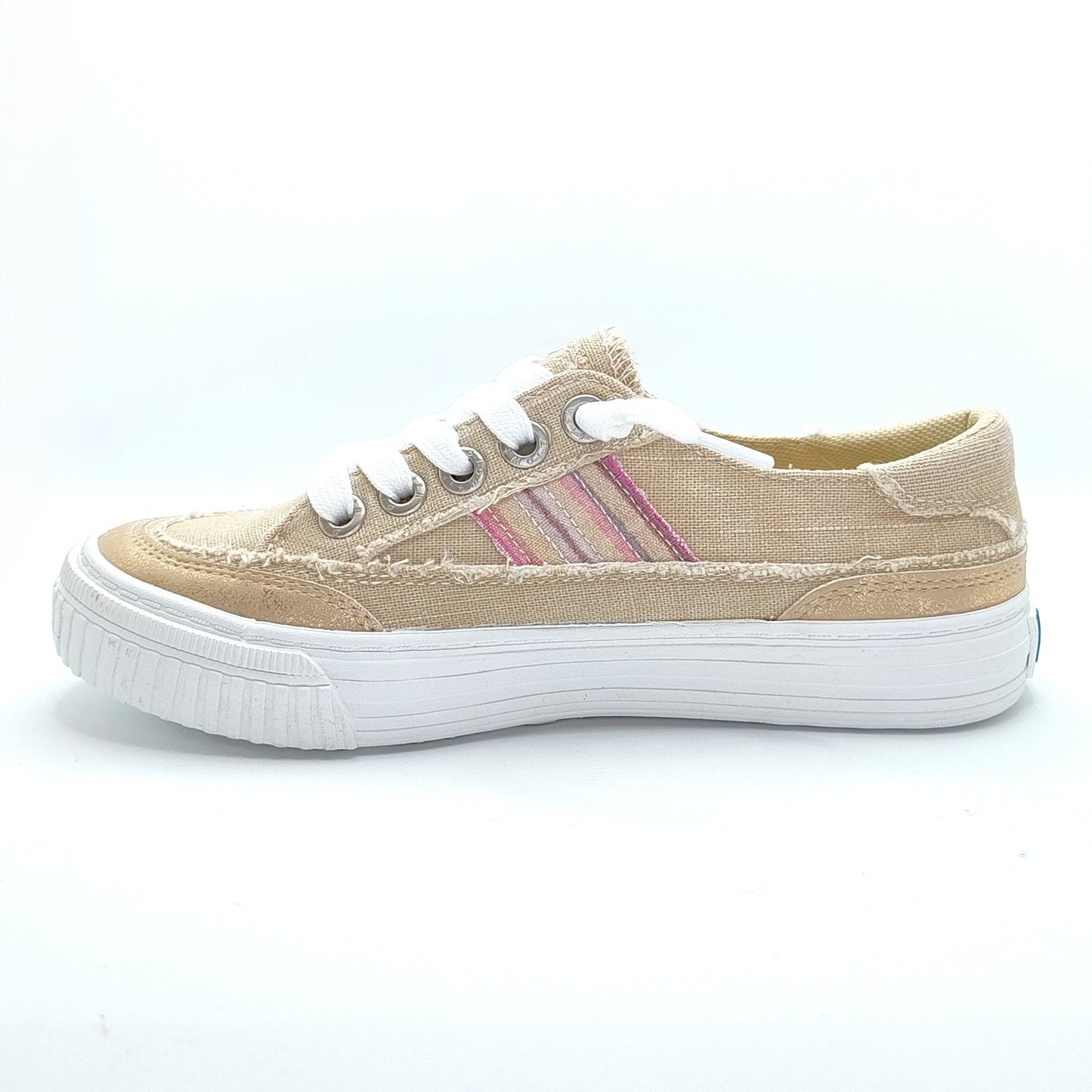 Blowfish Malibu Alex Women's Slip On Canvas Pump Trainer Sand Dollar