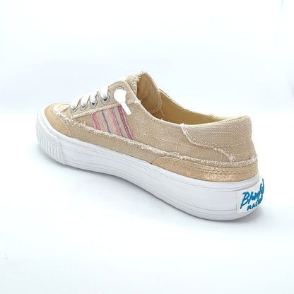 Blowfish Malibu Alex Women's Slip On Canvas Pump Trainer Sand Dollar