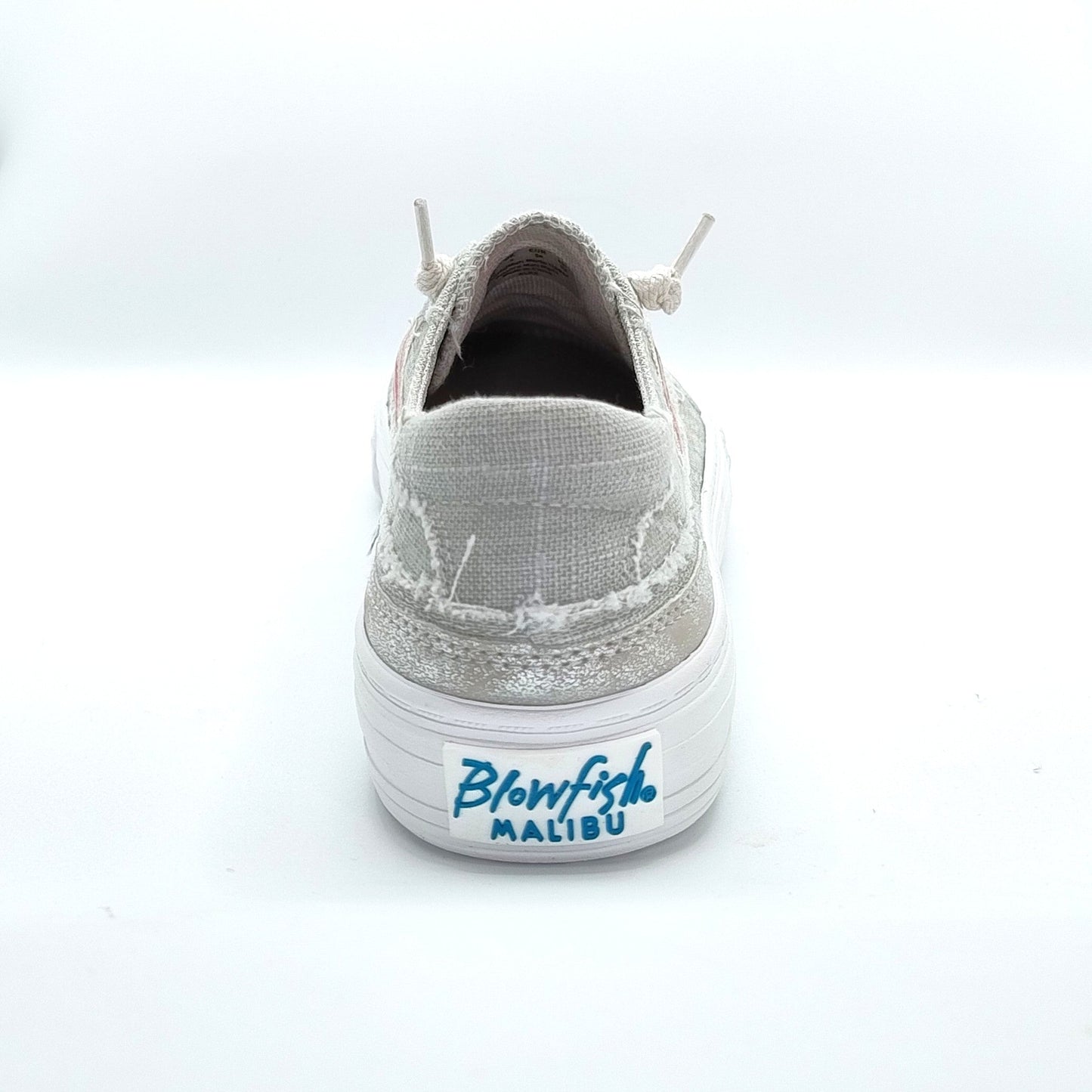 Blowfish Malibu Alex Women's Slip On Canvas Pump Trainer Grey Microchip