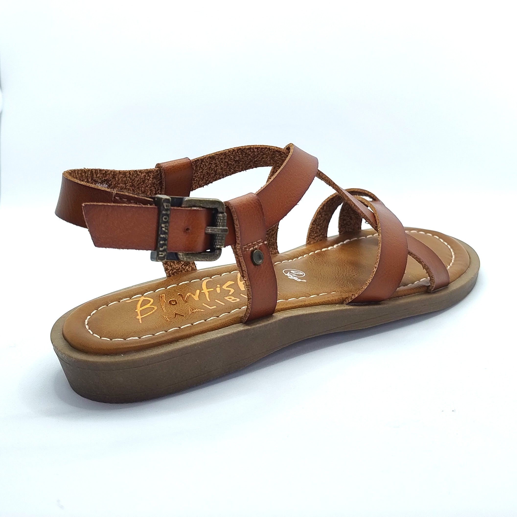 Blowfish Malibu Devon 3 Women's Ankle Buckle Low Wedge Strappy