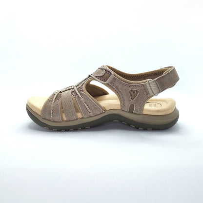 Free Spirit Fairmont 2 Women's Leather Open Toe Sandal New Khaki