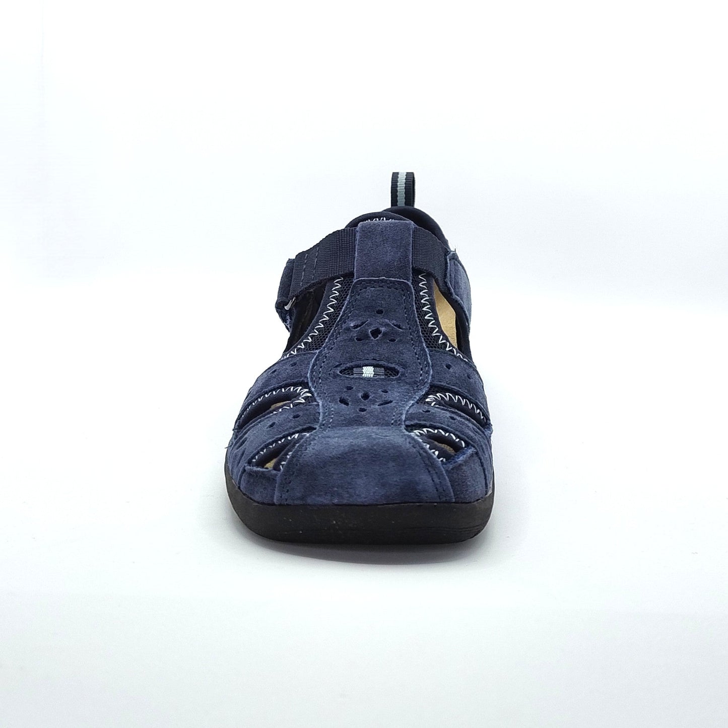 Free Spirit Cleveland Women's Leather Sandal Shoe Navy