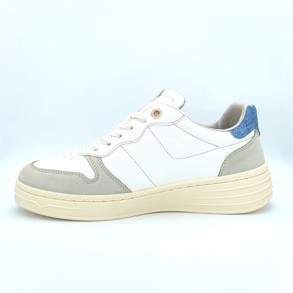 Mustang Cheyenne 1510-301-238 Women's Lace Up Padded Lightweight Fashion Trainer Ice/Blue