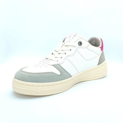 Mustang Cheyenne 1510-301-239 Women's Lace Up Padded Lightweight Fashion Trainer Ice/Light Grey