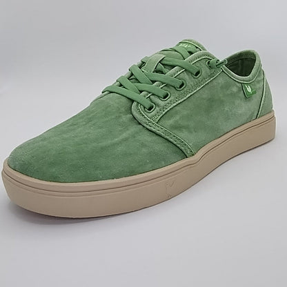 Walk In Pitas Corfu Men's Lightweight Lace Up Sneaker Trainer Verde
