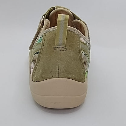 Free Spirit Cleveland Women's Leather Sandal Shoe Green/Multi