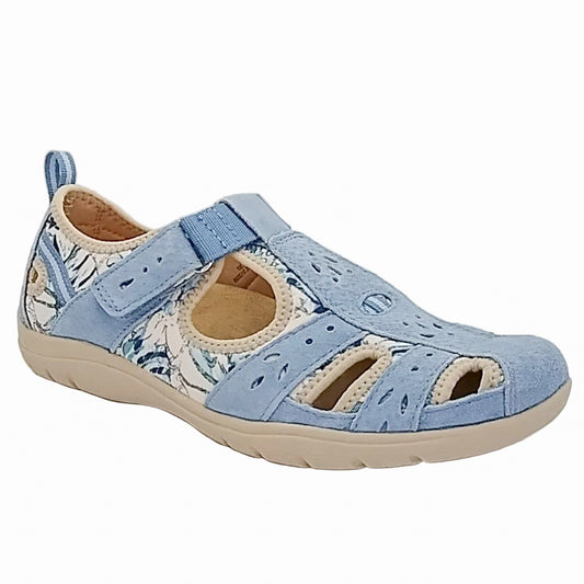 Free Spirit Cleveland Women's Leather Sandal Shoe Denim/Multi
