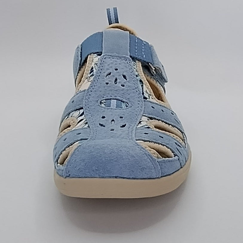 Free Spirit Cleveland Women's Leather Sandal Shoe Denim/Multi