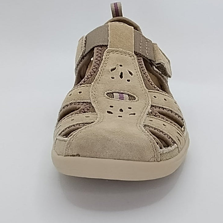 Free Spirit Cleveland Women's Leather Sandal Shoe New Khaki