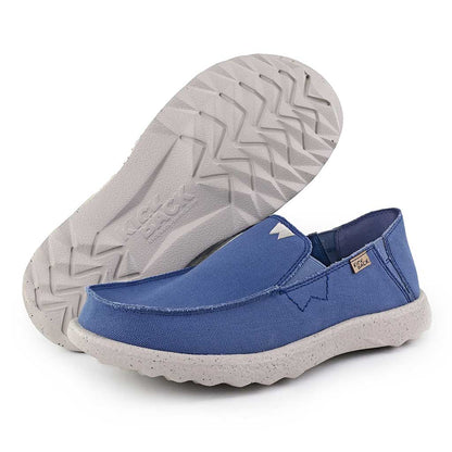 KickBack Couch 2.0 Men's Lightweight Canvas Slip On Shoe Marine Blue