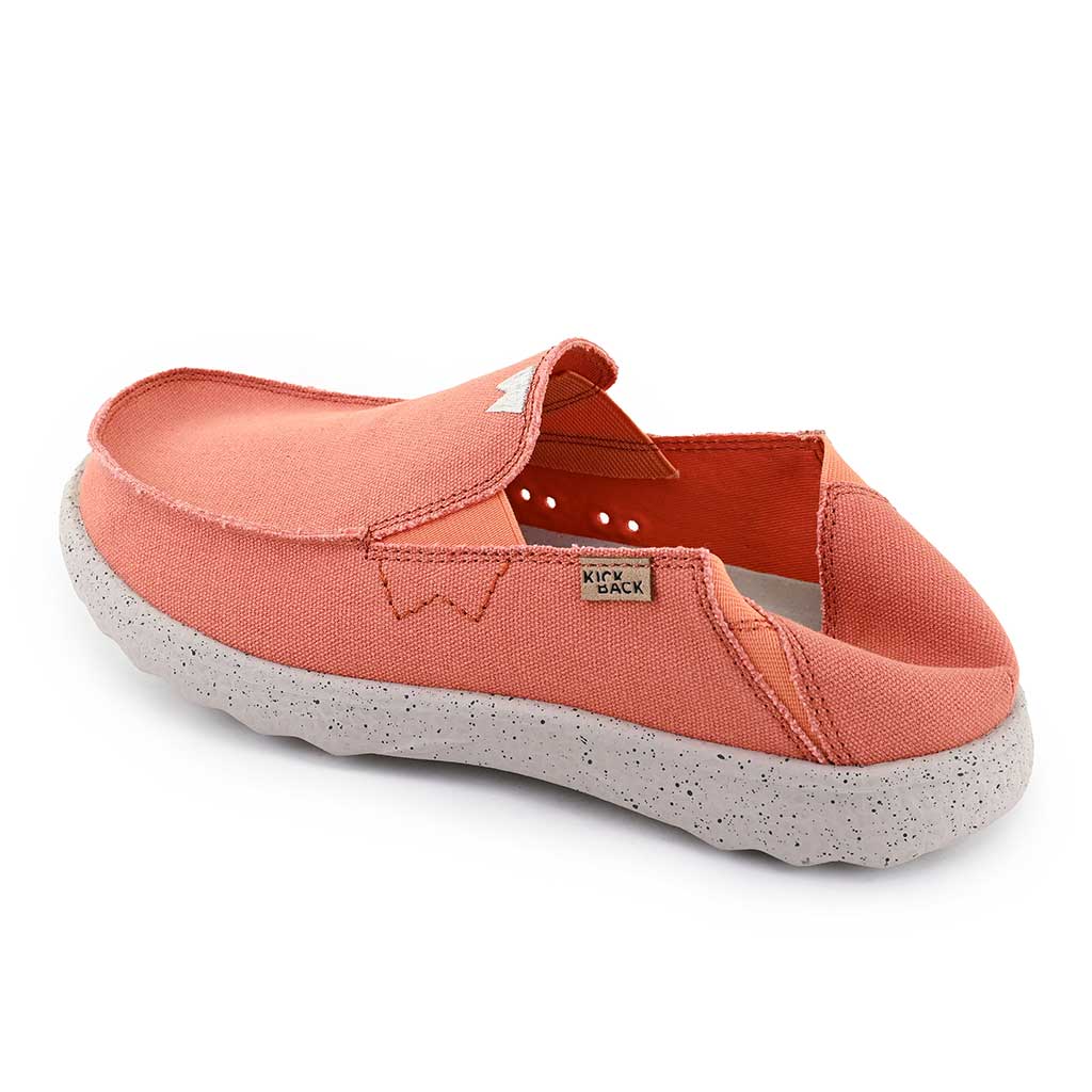 KickBack Couch 2.0 Canvas Men's Lightweight Slip On Shoe Salmon