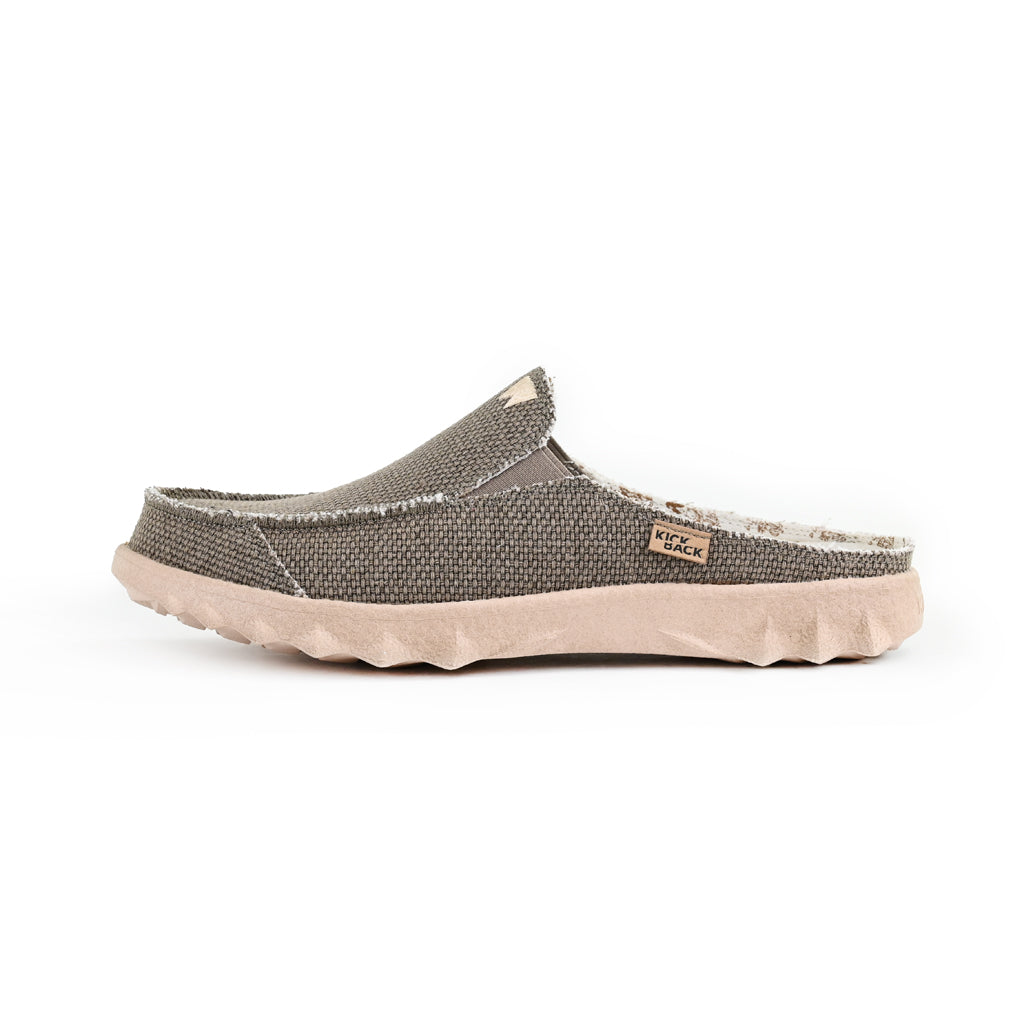 KickBack Chaise Classic Men's Lightweight Canvas Slip On Shoe Bruno Brown