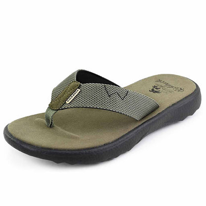 KickBack Koloa Mesh Women's Lightweight Foam Footbed Flip Flop Khaki/Black