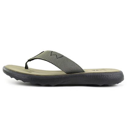 KickBack Koloa Mesh Women's Lightweight Foam Footbed Flip Flop Khaki/Black
