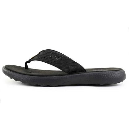 KickBack Koloa Mesh Women's Lightweight Foam Footbed Flip Flop Black/Black