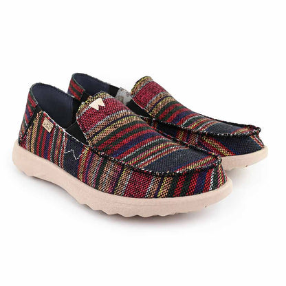 KickBack Couch 2.0 Woven Men's Lightweight Canvas Slip On Shoe Hacky Sack Black