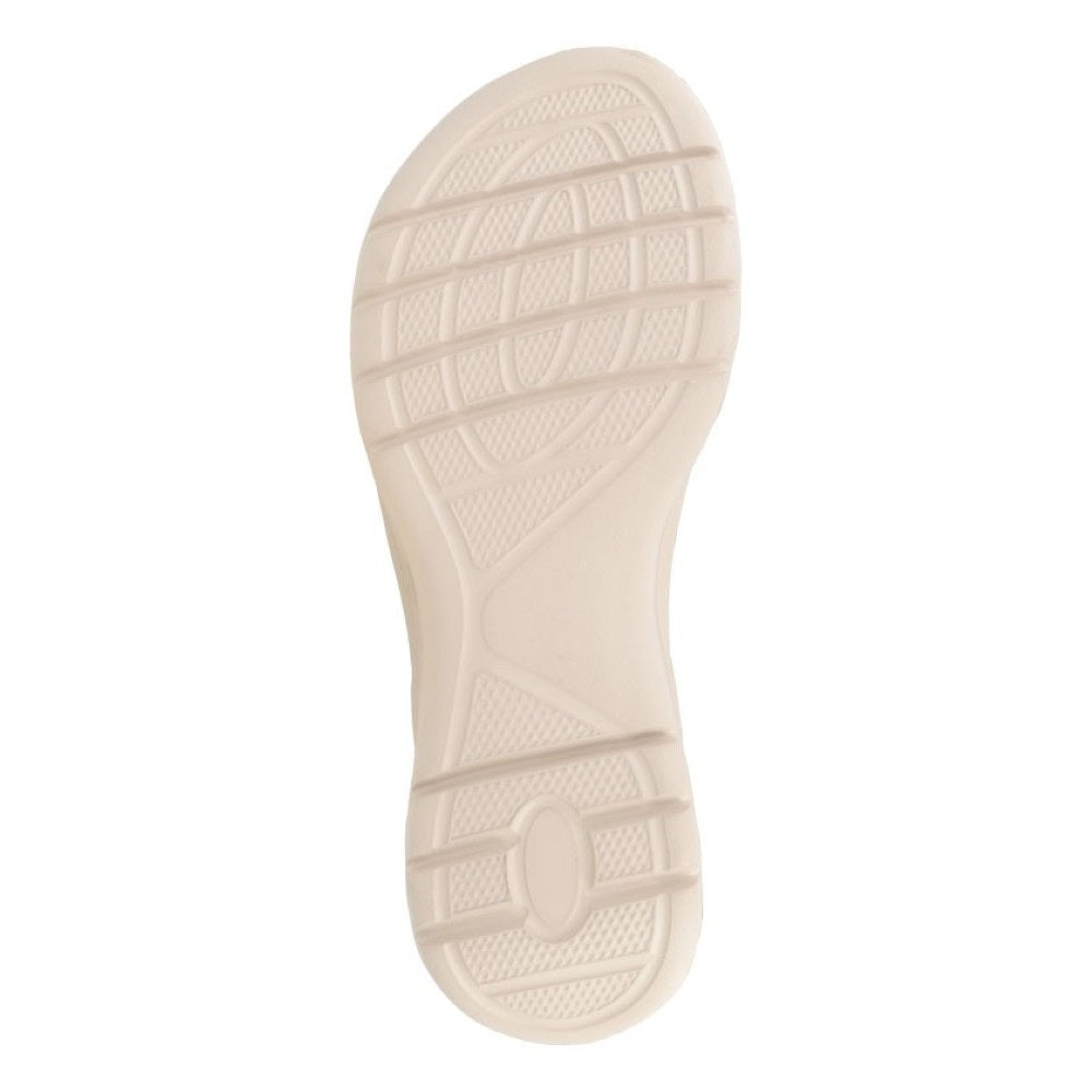 Cipriata Elena Women's Touch Fastening Lightweight Summer Sandal Beige