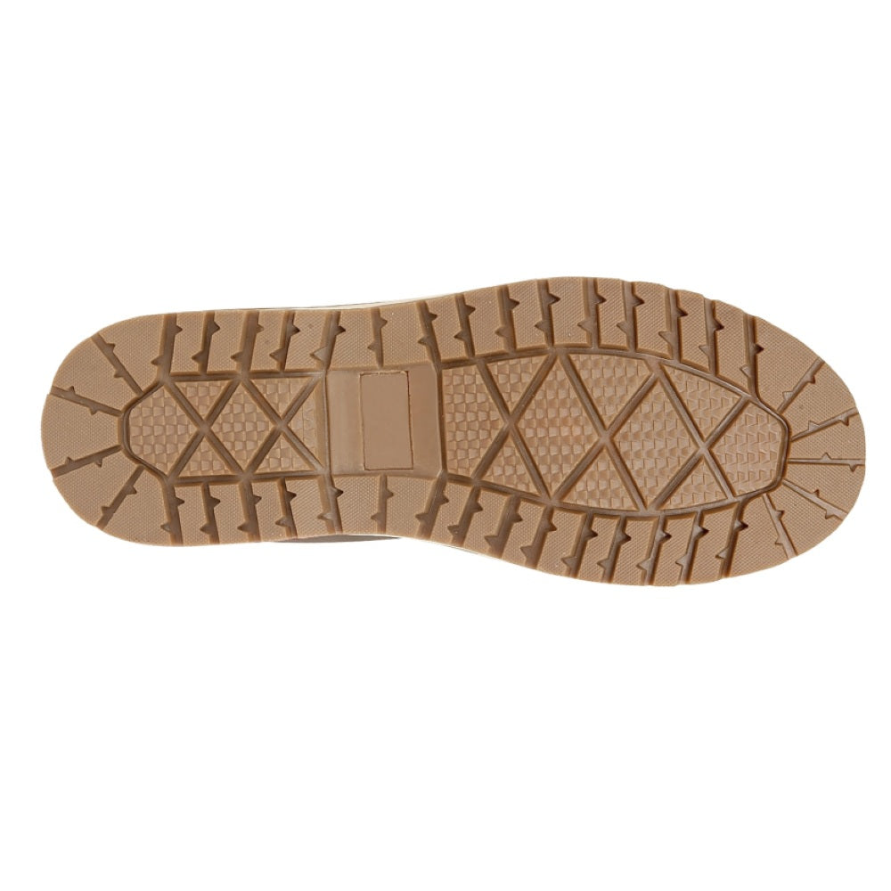 Route 21 Men's 6 Eye Ankle Fashion Stomp Boot Dark Brown