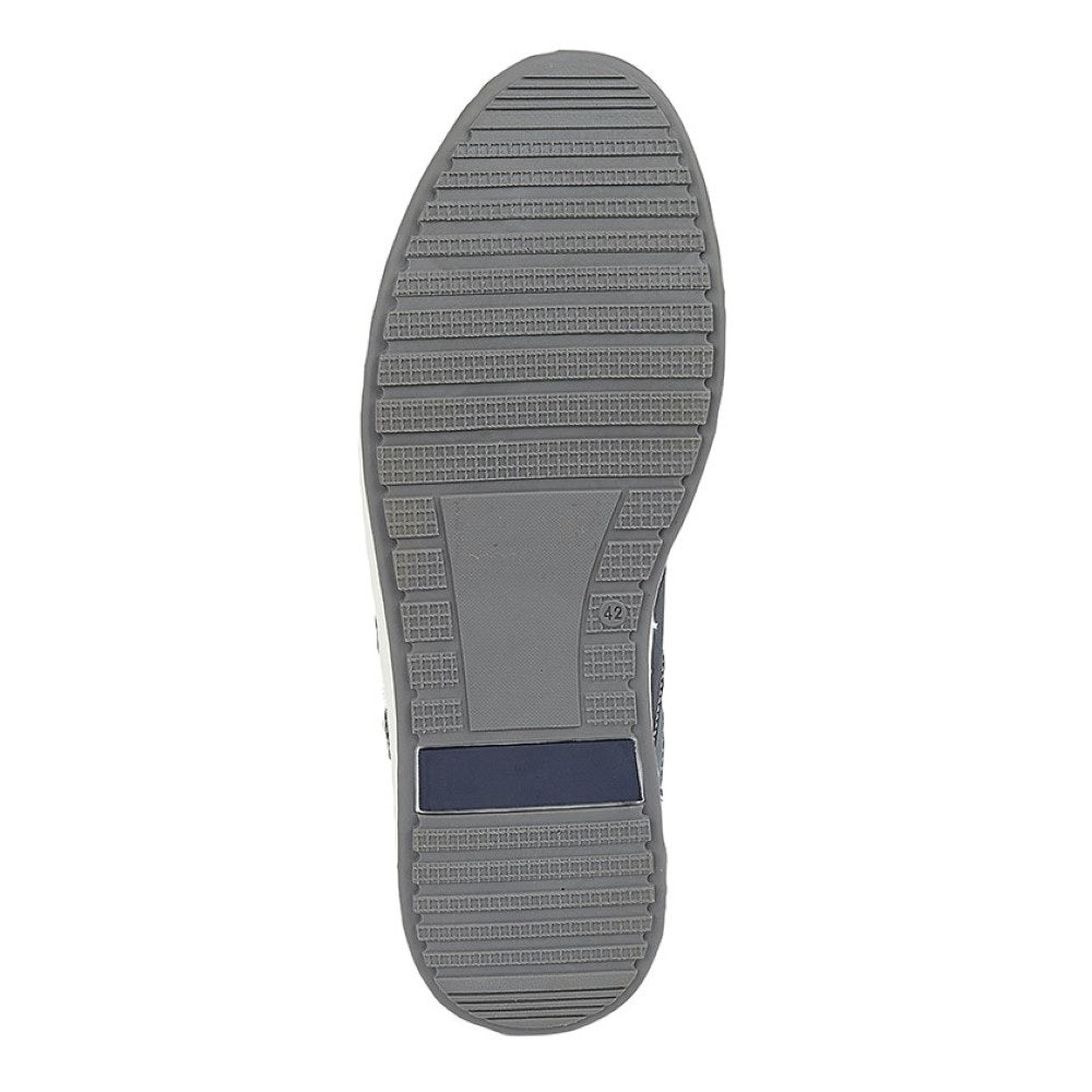 Route 21 Men's Low Profile Fashion Trainer Blue