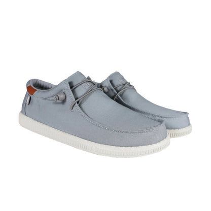 Walk In Pitas Willy Clog Men's Ultralight Wally Slip On Canvas Shoe Gris