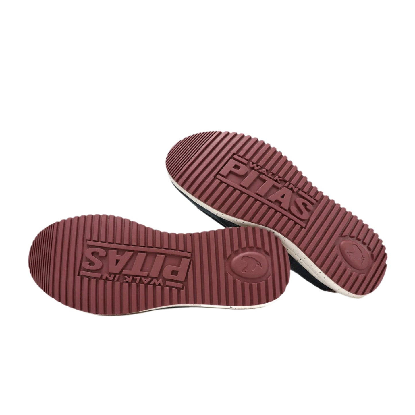 Walk In Pitas Byron Men's Lightweight Slip On Boat Shoe Marino