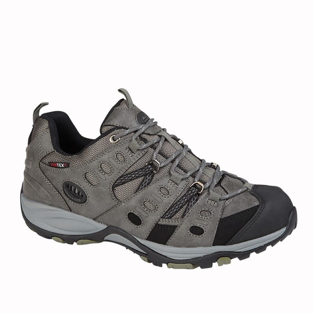 Johnscliffe Kathmandu Men's Waterproof Approach Trekking Shoe Grey/Black